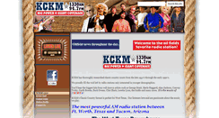 Desktop Screenshot of kckm1330.com